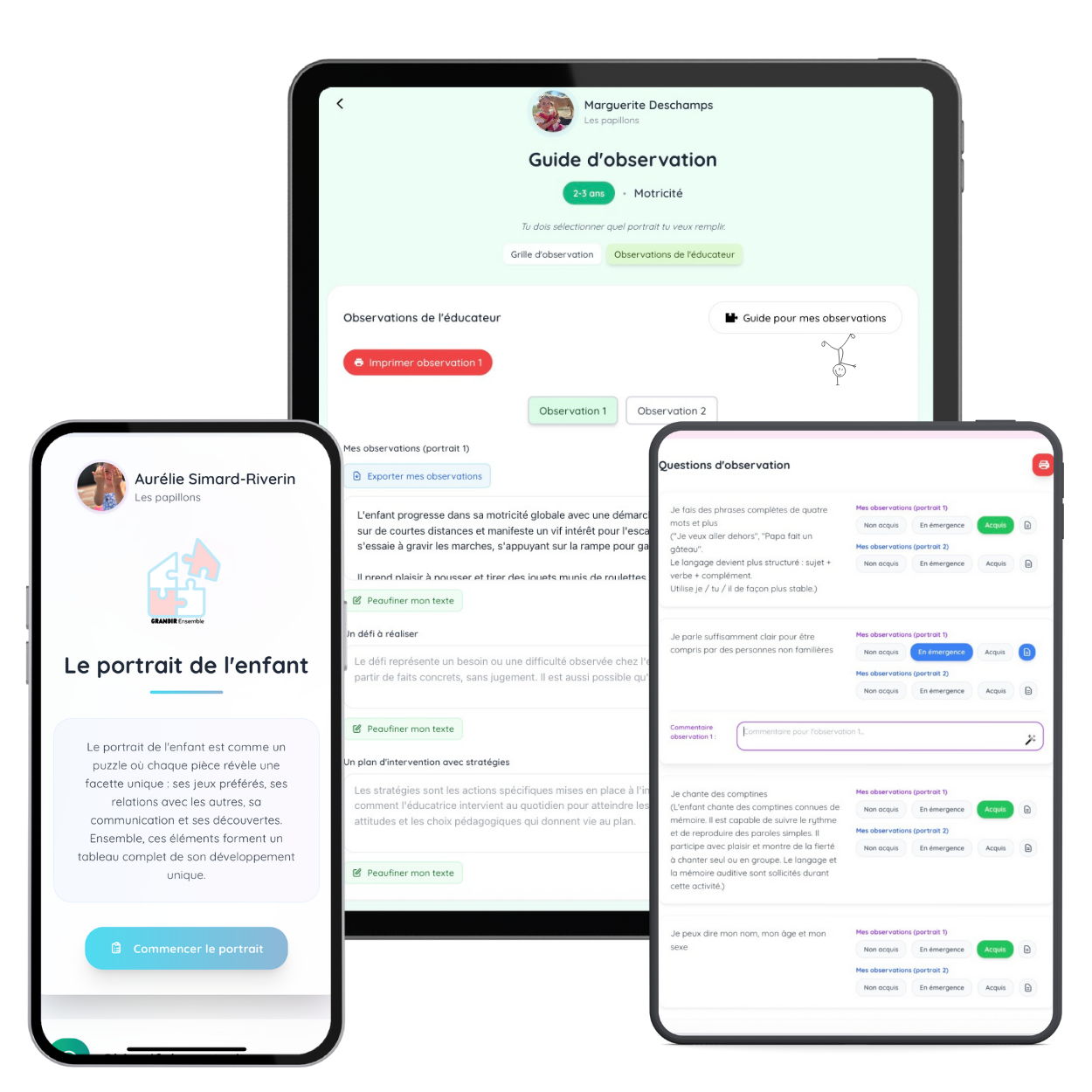 Portrait de l'enfant